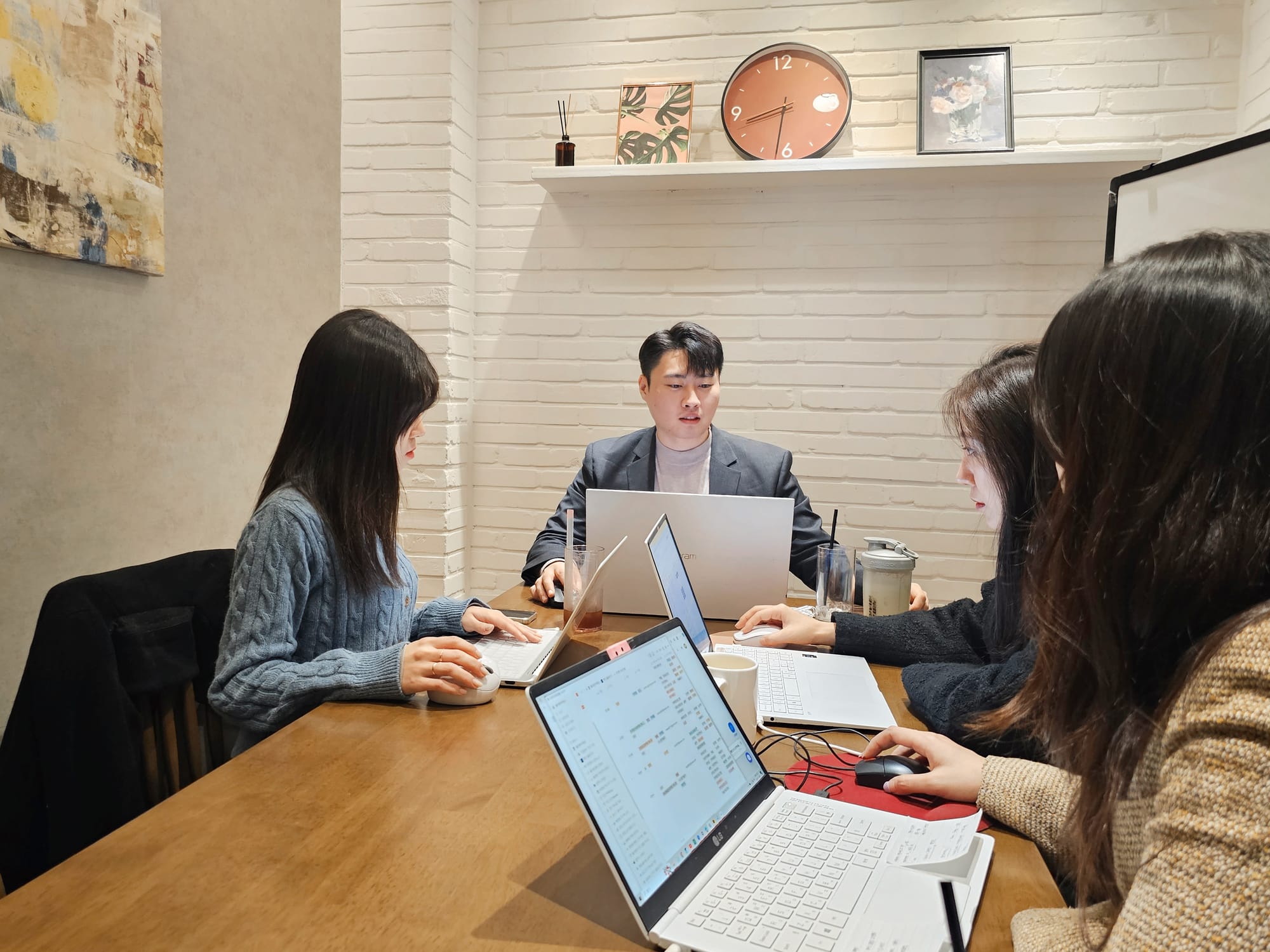 메디플라톤 팀 미팅